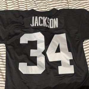 Mitchell & Ness Black Jersey with White Accents